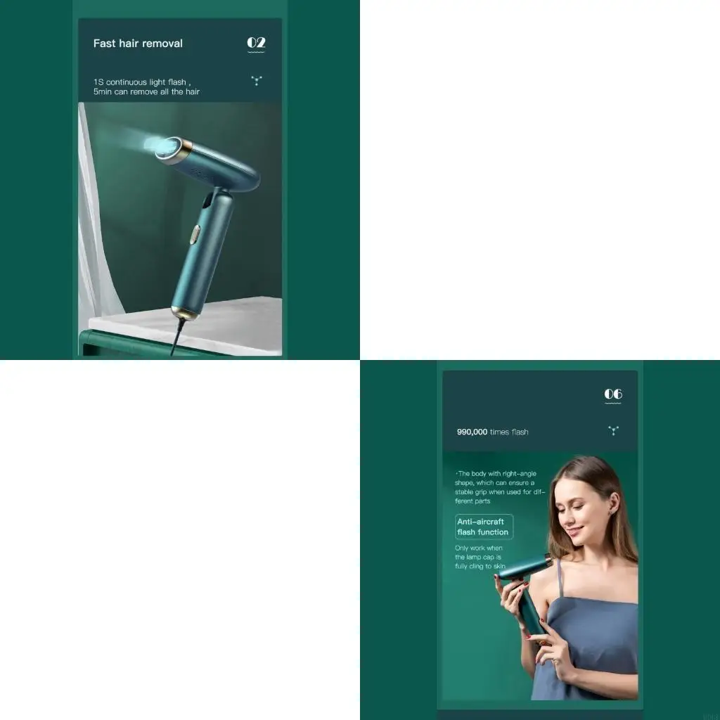 

Удобная складная система удаления волос машины для удаления волос для домашнего использования