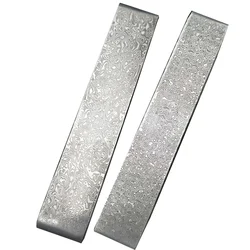 Dobeli 400x50x5mm Damascus Steel Billet Bar Sandwich VG10 Blade Blanks DIY Knife Making Raw Material Handmade Tool Parts