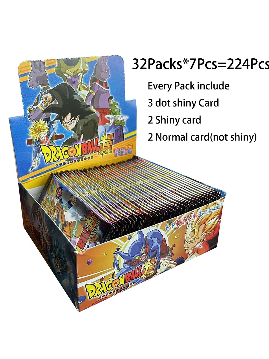 Nieuwe Dragon Ball Super Saiyan Goku Shiny Card - Son Goku Signature Autograph Series, klassieke verzamelkaart voor volwassenen - afbeelding 2