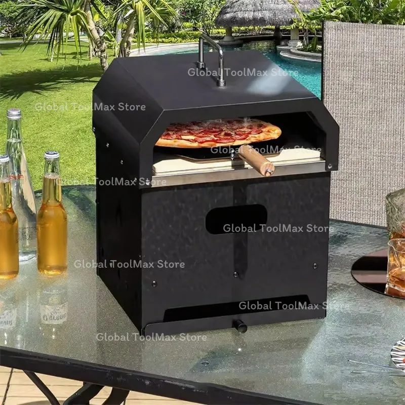 Outdoor American Grill Pizza Oven 12 Inch Wood Fired Grill outdoor portable charcoal barbecue grill