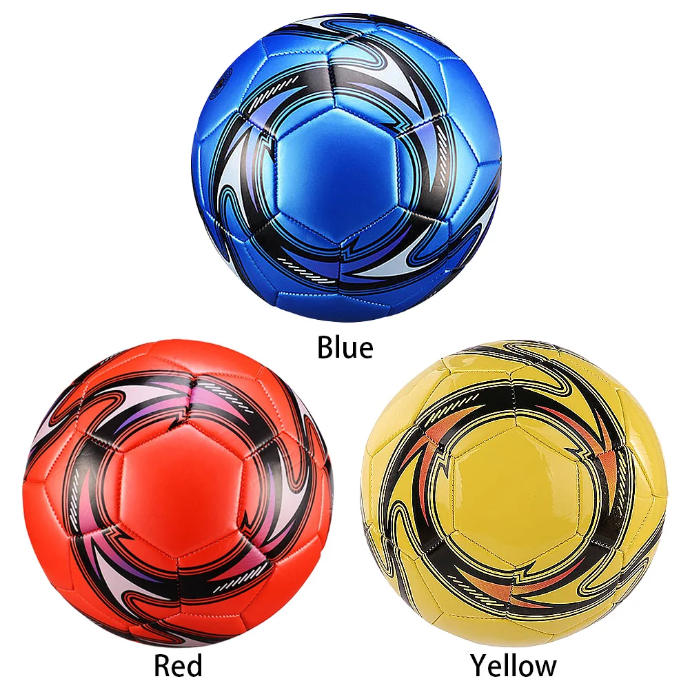 Size 5 Machine Stitched Football PU Match Training Football Waterproof Professional Soccer Ball for Sports Match Game