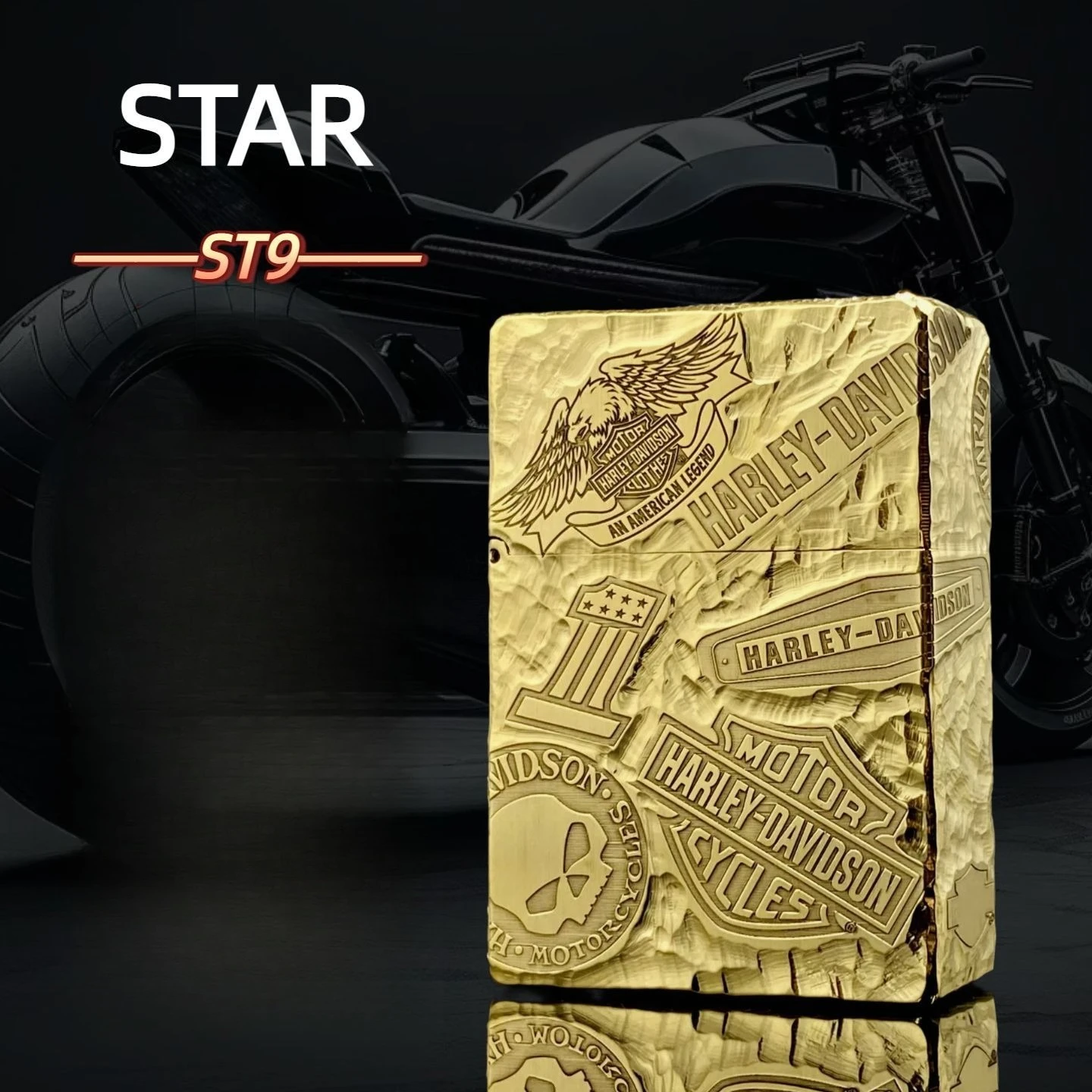 

Звездная латунная керосиновая зажигалка ручной работы, ветрозащитная ретро-модная персонализированная коллекция мужских подарков