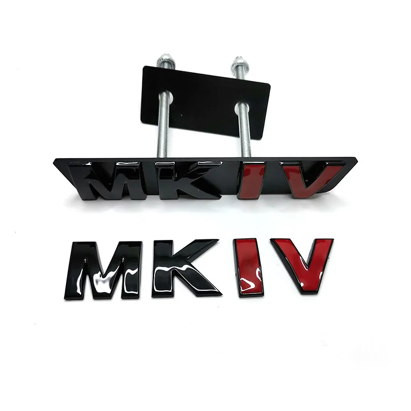 High Quality MKIV Grill Emblem Trunk Badges Golf 4 Boot Sign Outlet Car Logos