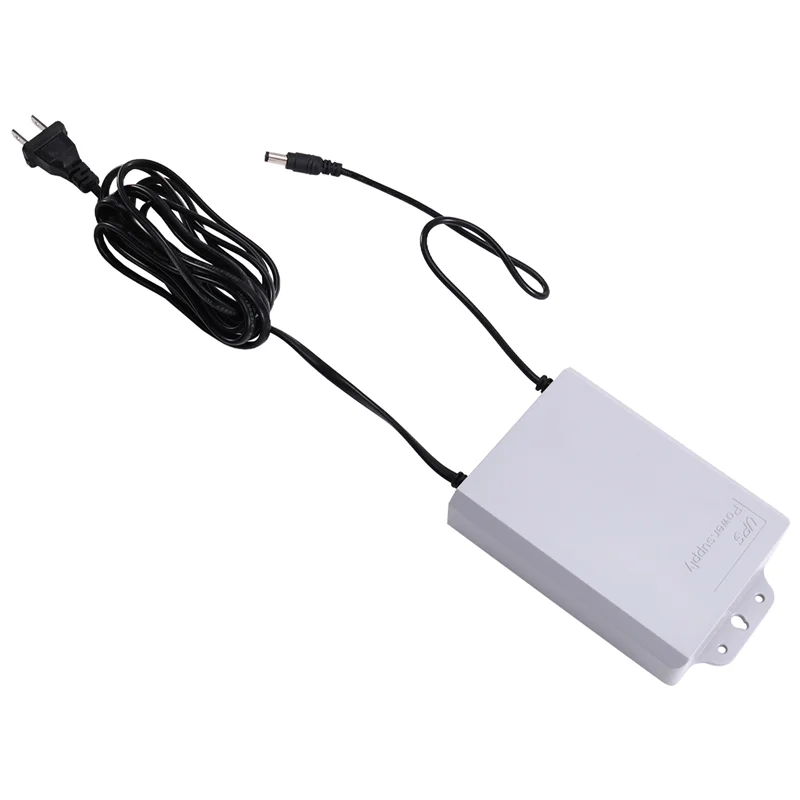 Fonte de alimentação ininterrupta JABS-12V-2A para roteador modem wi-fi câmera de segurança ups protetor de backup de bateria 3600mah