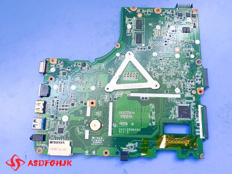 Genuine Notebook Motherboard para Acer, DA0Z8BMB6B0, E5-473, 100% testado OK