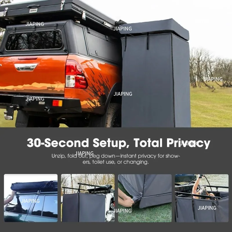 مناسبة للاستحمام والمراحيض المحمول المثبت على السيارة