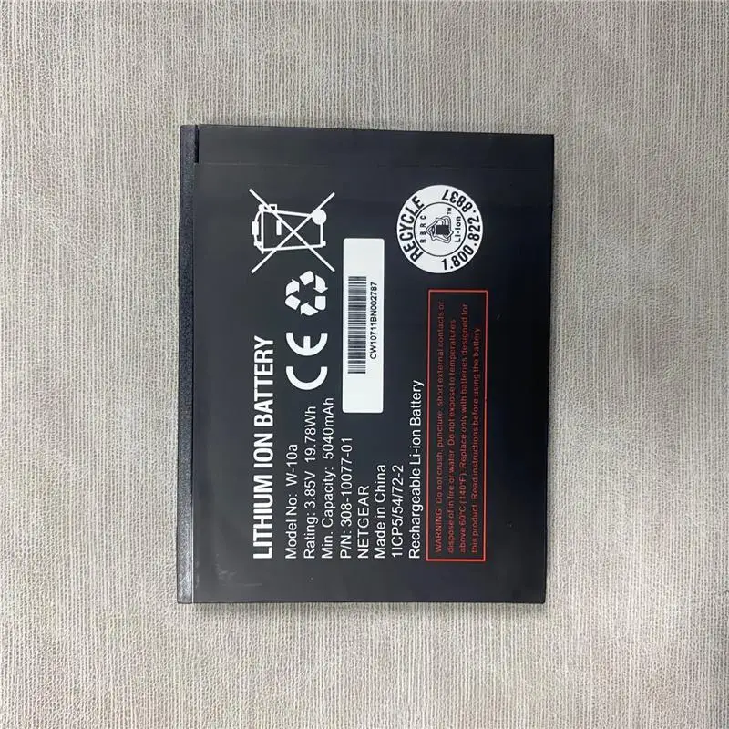 【توصيل سريع】بطارية هاتف ليثيوم أيون جديدة بقدرة 5040 مللي أمبير في الساعة 3.8 فولت قابلة لإعادة الشحن لـ Netgear Nighthawk M1 MR1100 M2 MR2100 W-10A