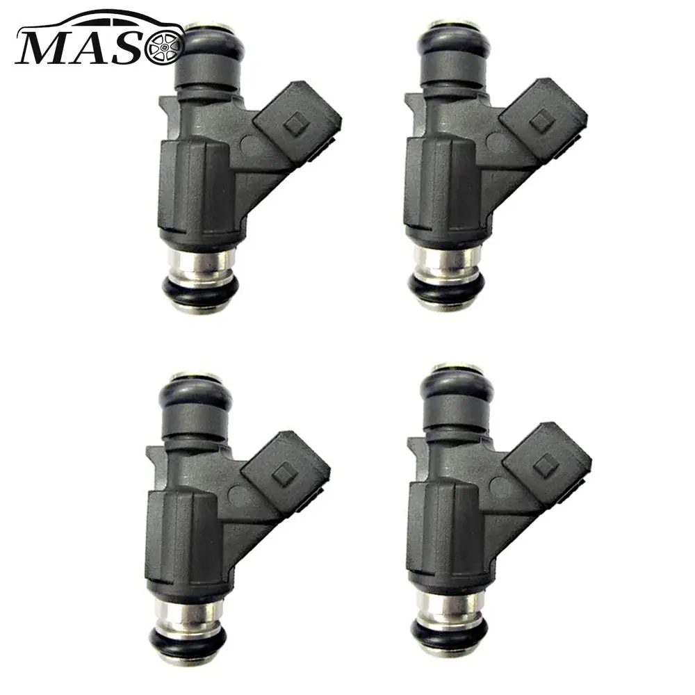 4pcs Car Fuel Injectors Nozzle Auto Engine Parts 25342385 for Chevy Corsa Meriva Montana 1997-2001 Fuel System Replace