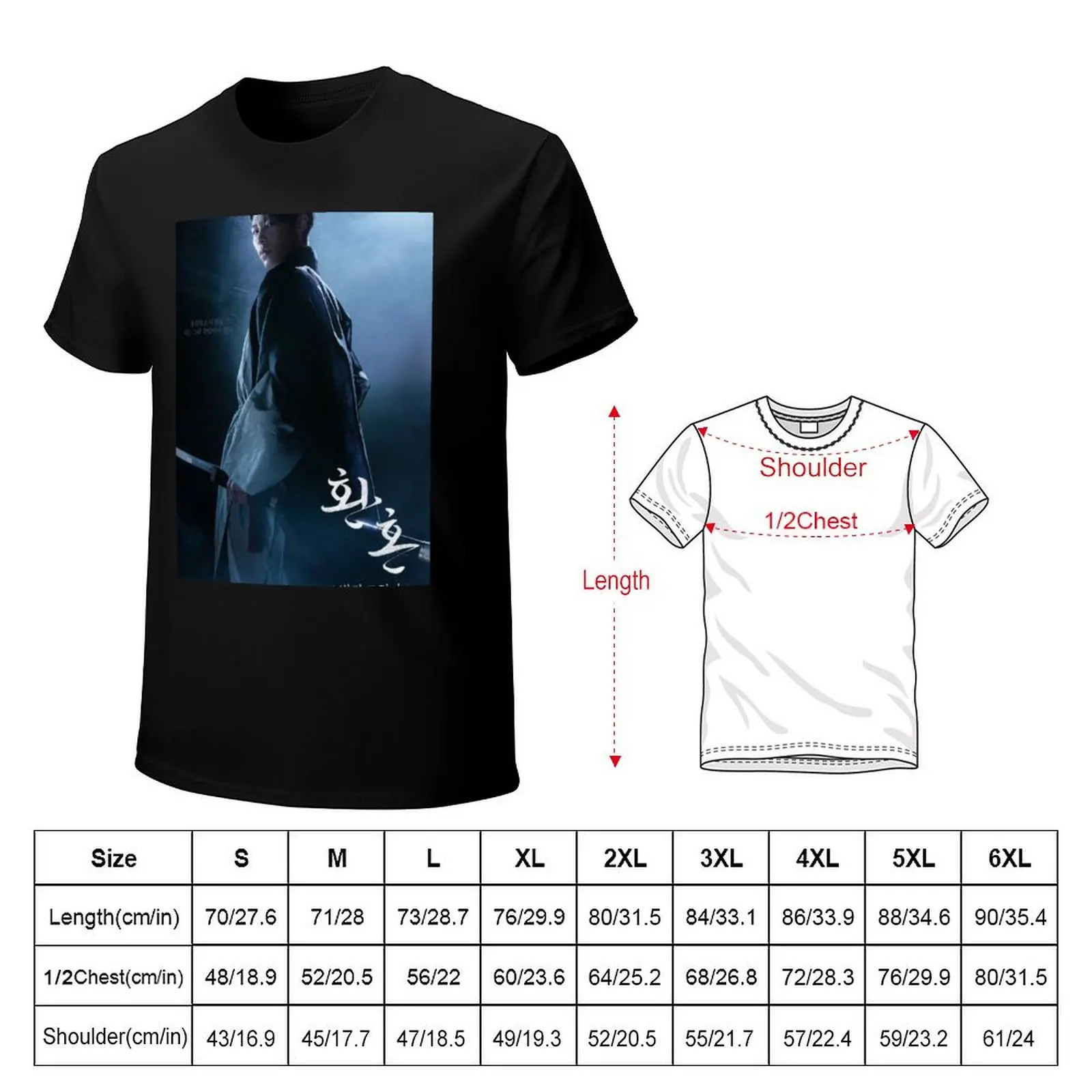 alchemy of souls 2 : light and shadow korean drama T-Shirt Basic Solid Tee for Daily Use
