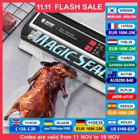 MAGIC Professional Commercial Vacuum Sealer 220V 110V Dry Wet Oil Vacuum Food Sealing Machine For Rice Vegetables Fruits Meat