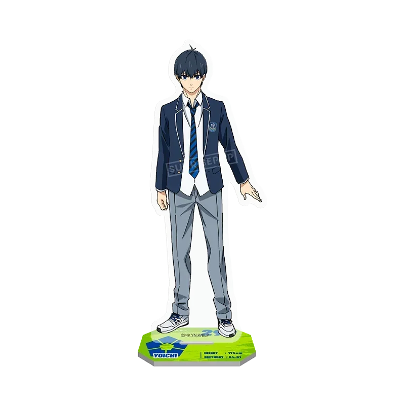 Anime BLUE LOCK Rin Itoshi Isagi Yoichi Nagi Seishiro Bachira Meguru Mikage Reo Chigiri Hyoma Cosplay Acrylic standing sign Gift