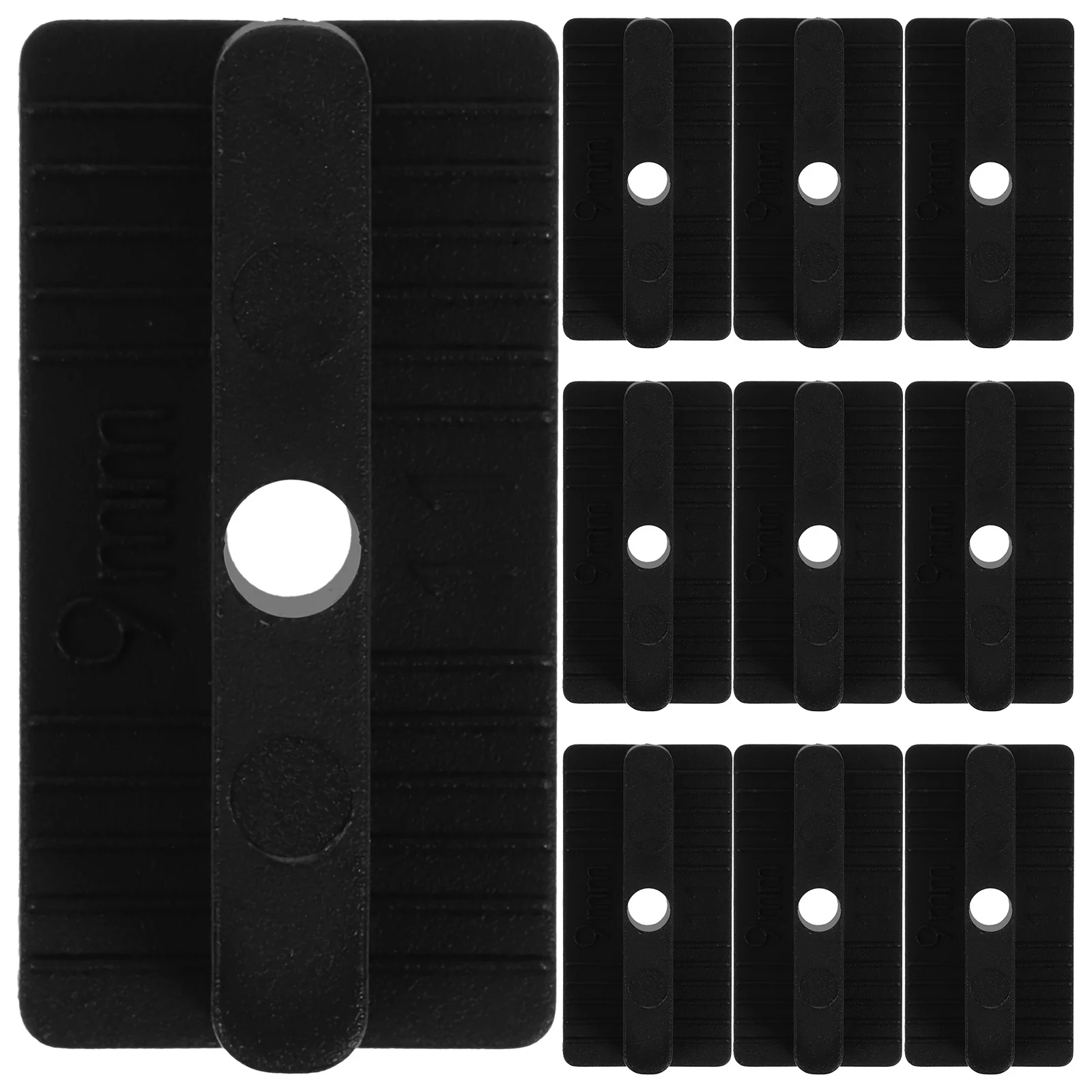 200Pcs Composite Decking Board Fastener Hidden Fasteners for Composite Decking Board Durable Plastic Install