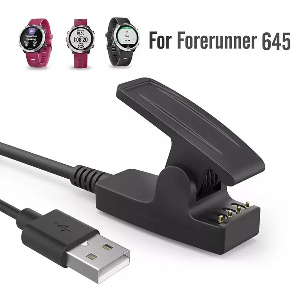 USB Replacement Data Cable 735XT 235xt 230 630S20 Charge Cradle Charging Dock Smart Watch Charger for Garmin Forerunner 645