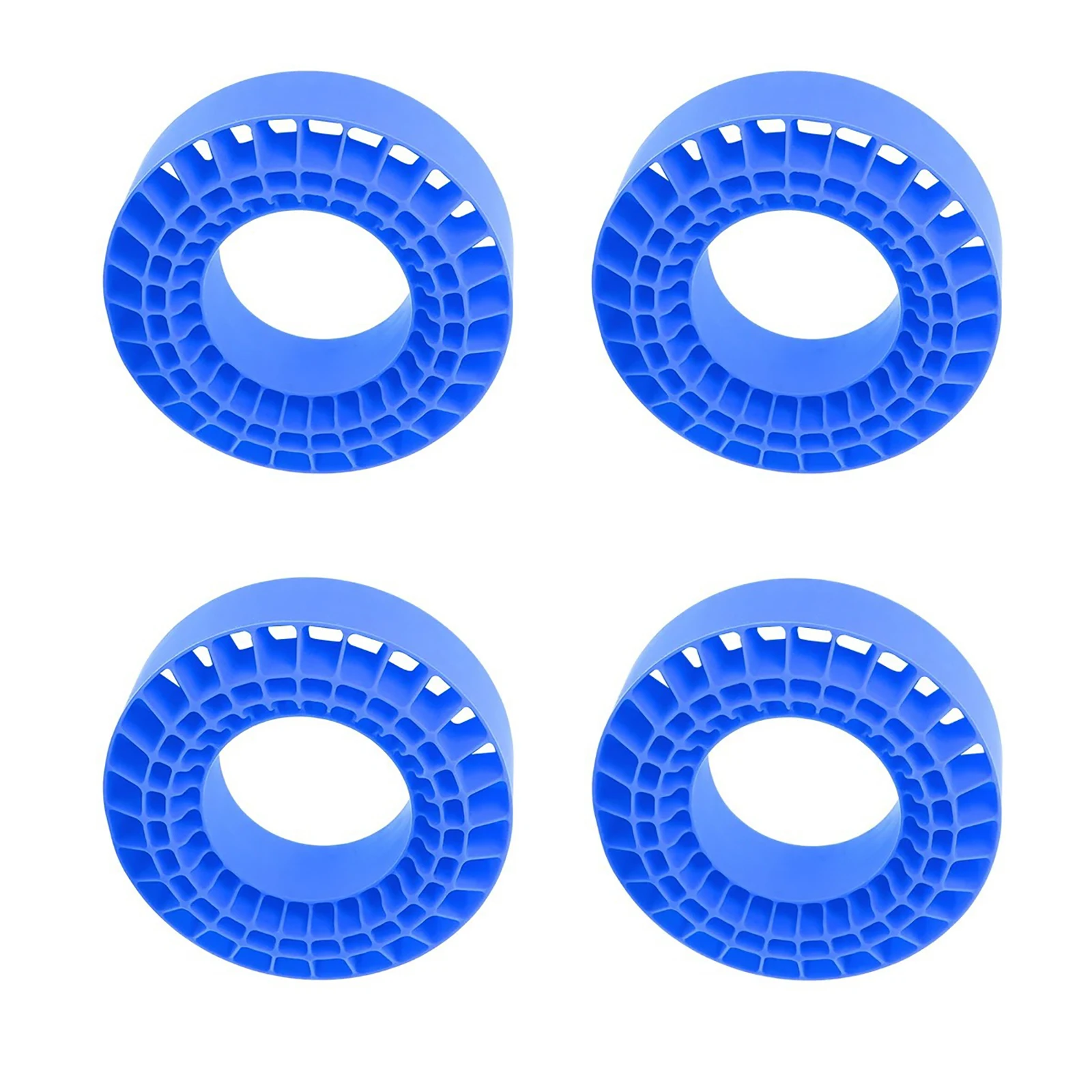 4Pcs For 1.9" Wheel Tires Silicone Rubber Tires Inserts Foam Fit For 110-115mm For 1/10 RC Crawler
