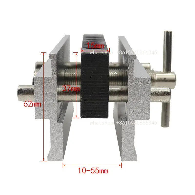 Straight hole locator, round wood tenon drilling machine, vertical drilling hole, fixed center, wooden board connection fixture