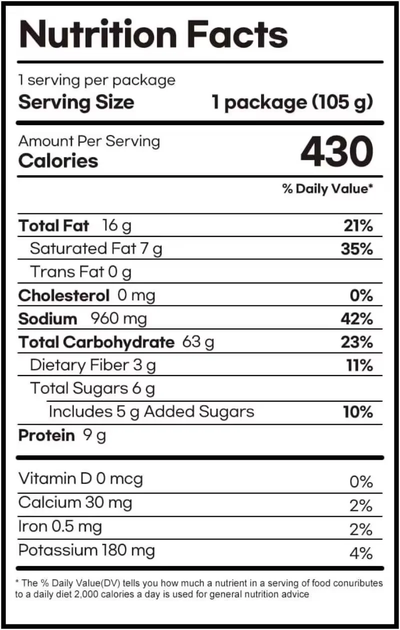 Samyang, Mie Kalkun Pedas Ganda (Ember), Pak 6, 105g per ember