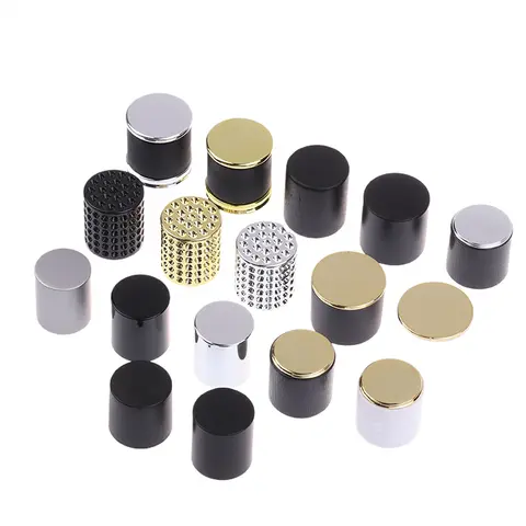 15mm Perfume Bottle Cap Bayonet Glass Perfume Bottle Cap Plastic Wood Cover Bottle Lids For Cosmetic And Travel Dispensers‌