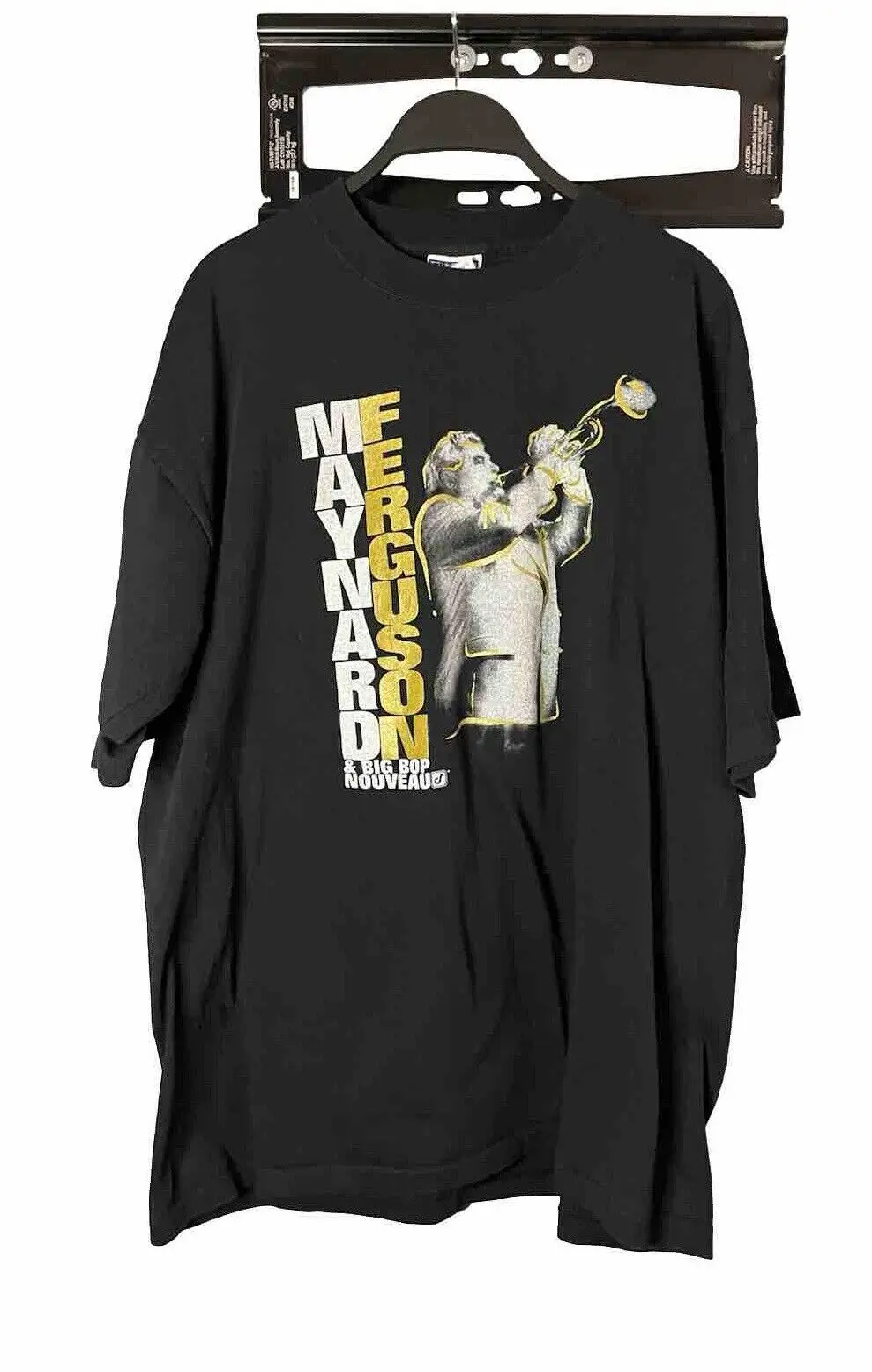 Vintage 2001 Maynard Ferguson & Big Bop Nouveau World Tour Jazz Shirt