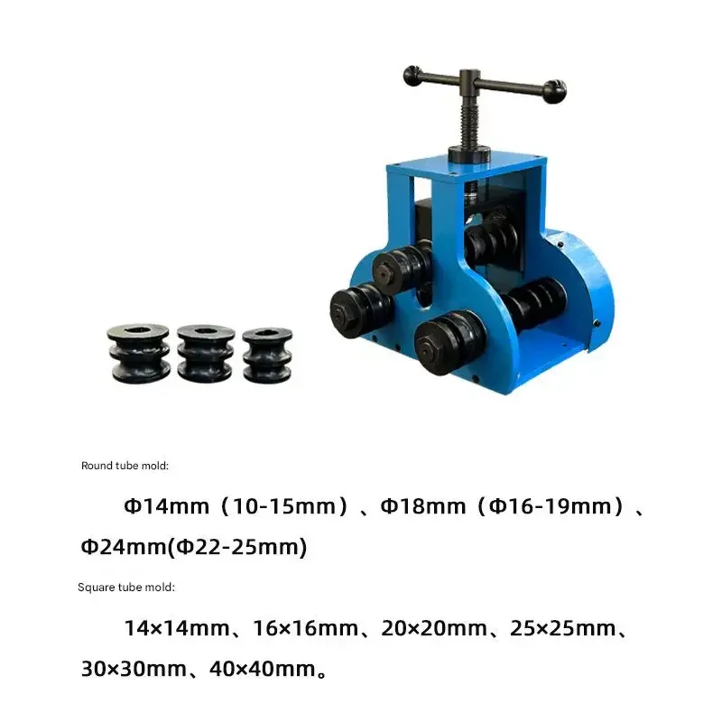 TR30 Pipe Coiling hine Spiral Steel Profile Coiling hine Hand Tubing and Section bar Round Bending Bender hine Tools