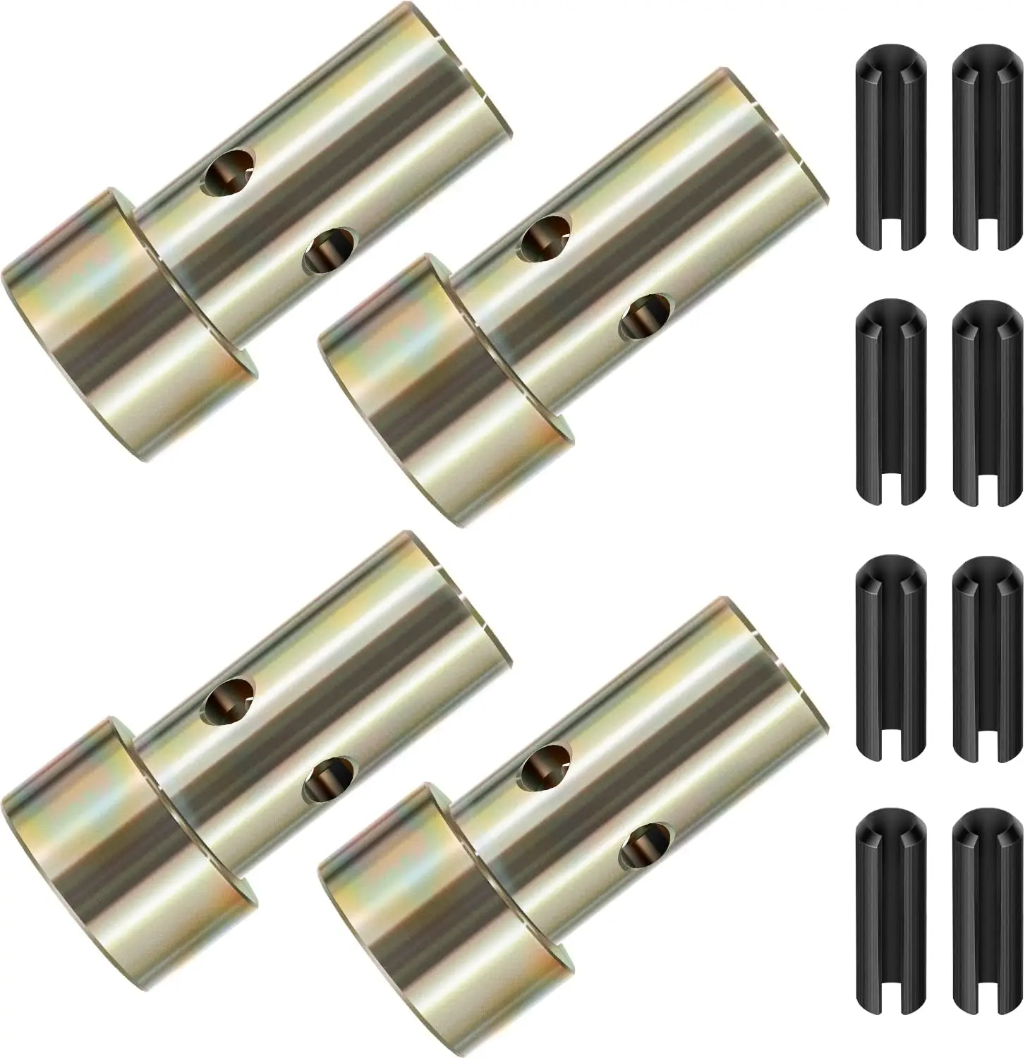 2 Pairs of  1 Quick Hitch Adapter Bushings Set for Category I 3-Point Tractors Use with Quick Hitch System
