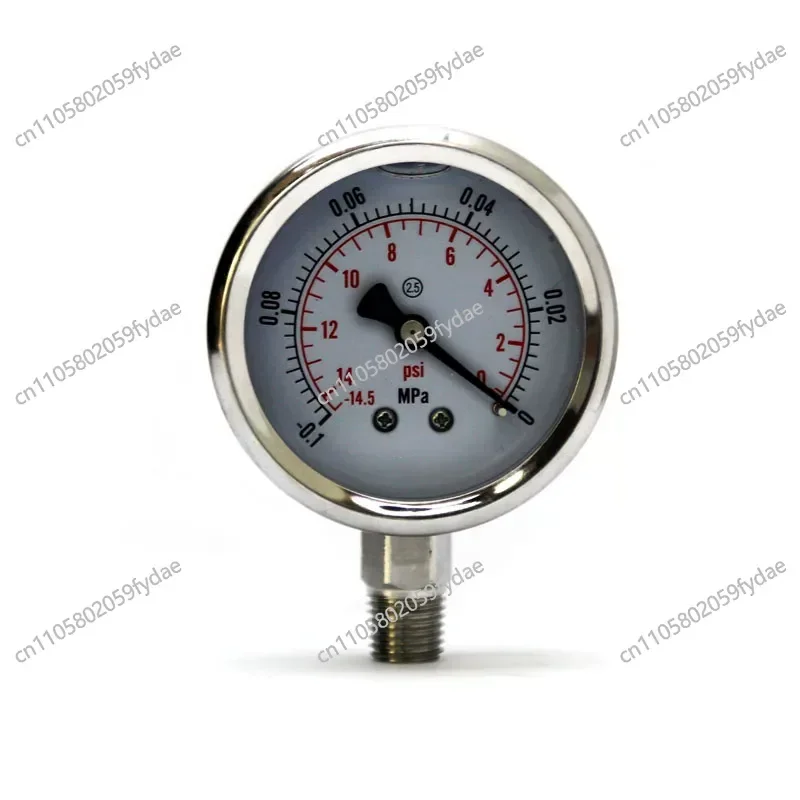 

Манометр вакуумный из нержавеющей стали с удерживающим кольцом