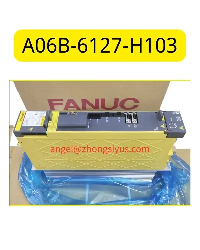 

A06B-6127-H103 Б/у драйвер, проверен, исправен, в наличии. Функциональное тестирование прошло нормально.