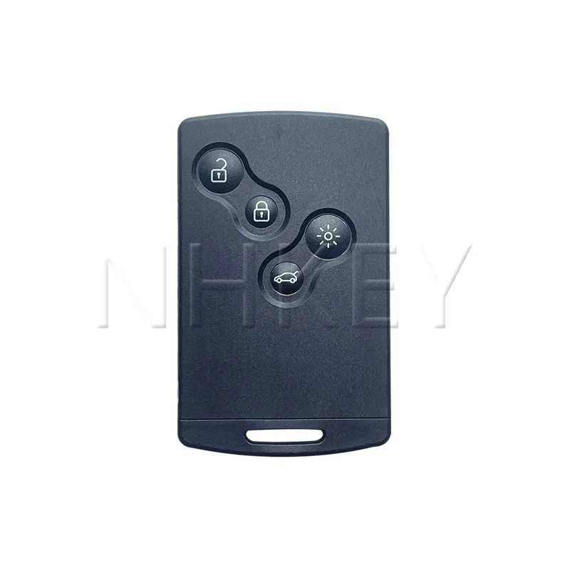 NHKEY Per Renault Megane Fluence Laguna Scenic Clio Captur Koleos 433 MHz ID46-PCF7952 Chiave A Distanza Senza Chiave Della Carta NSN19 Lama
