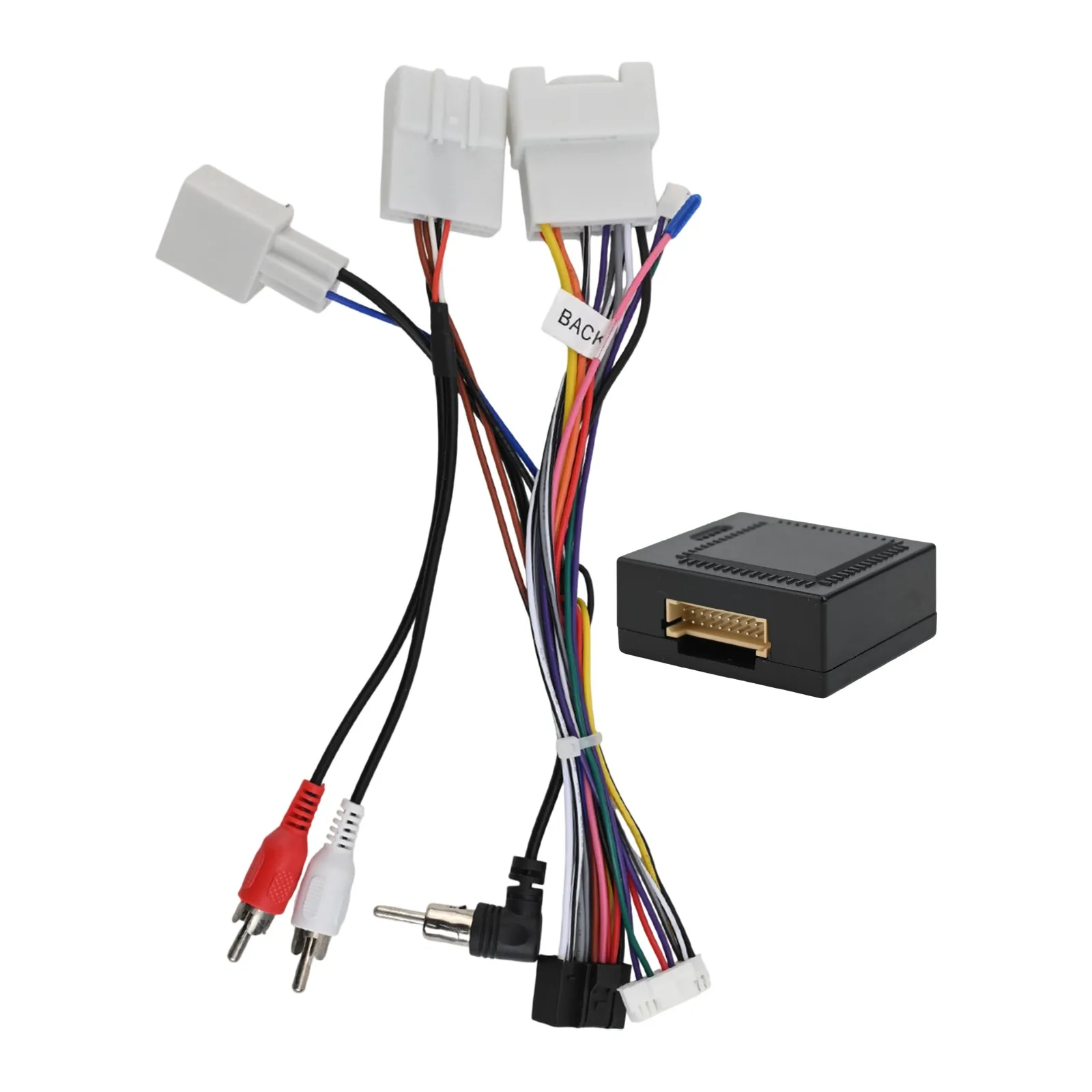 Radio Installation Black Car Radio Adapter Radio Installation Kit Made Of ABS PC Materials Practical And Reliable