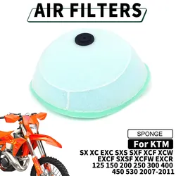 Motorcycle Air Filter Cleaner For KTM SX XC EXC SXS SXF XCF XCW EXCF SXSF XCFW EXCR 125 150 200 250 300 400 450 530 2007-2011