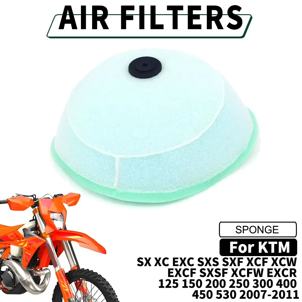 Motocyklowy filtr powietrza do KTM SX XC EXC SXS SXF XCF XCW EXCF SXSF XCFW EXCR 125 150 200 250 300 400 450 530 2007-2011