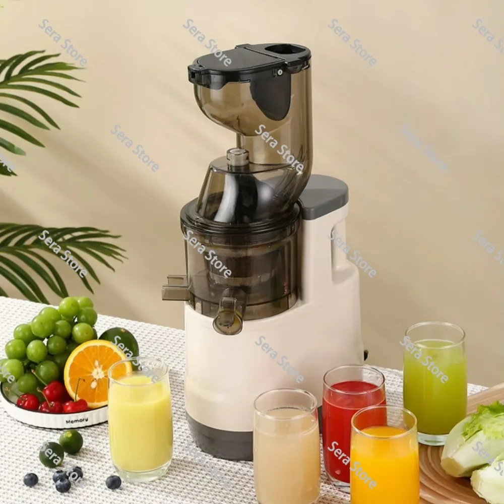 Kitchen Fruit and vegetable pure juicer Cold press juicer Food machine with plastic juicer Bottle container