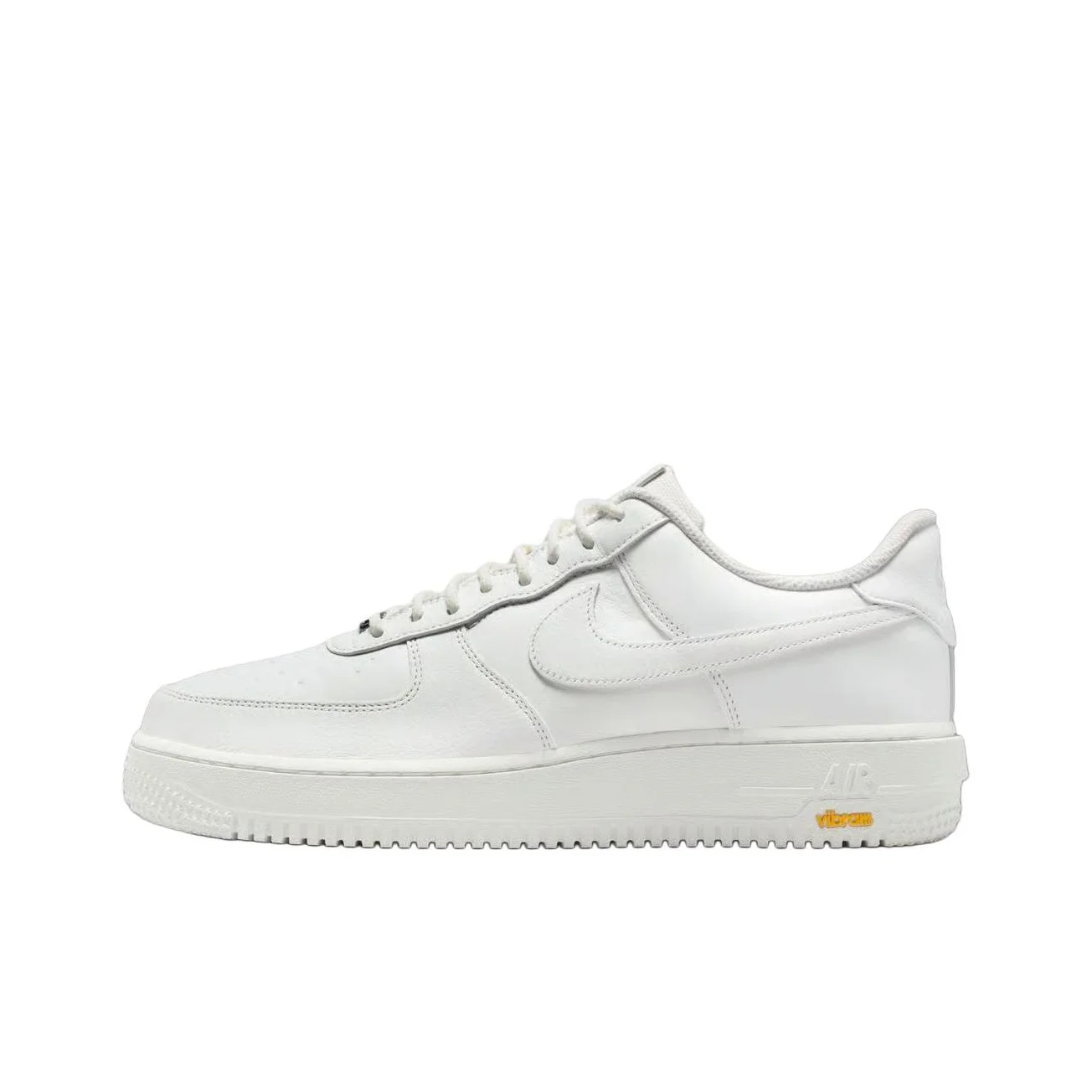 Nike Air Force 1 Chaussures de skateboard respirantes à tige basse pour hommes Blanc