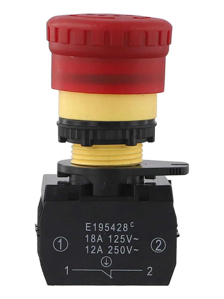 Electrical Control HY57B Stop Switch Efficient Operation Mechanical Self-locking 80*50*50 Mm For Electrical Applications