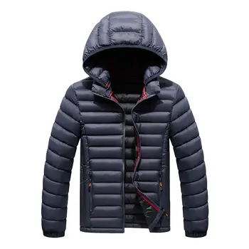 Abrigo de marca a la moda para hombre, Parka informal para hombre, prendas de vestir impermeables, ropa de marca, chaquetas para hombre, ropa gruesa y cálida de calidad para hombre, parkas