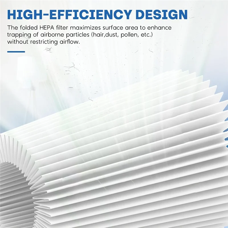 B99A-For Wyze Robot Vacuum Replacement Parts Kit Forwyze Vacuum Filter Vacuum Cleaner Filter 5PCS