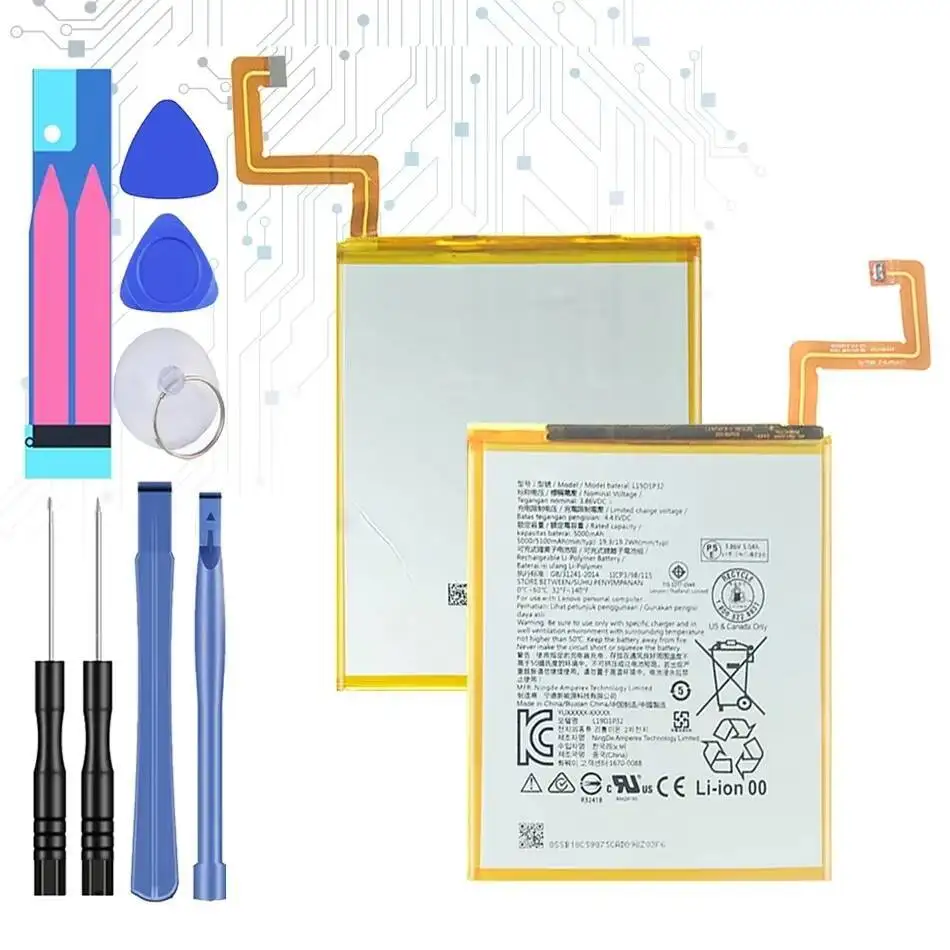 

Для Lenovo Tab M10 TB-X505X X505L X505F L19D1P32 долговечный аккумулятор для планшета емкостью 5000 мАч надежная замена