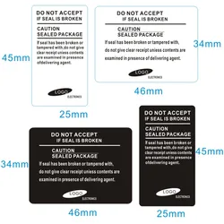 100pcs/Lot 4.5 X 2.5 Cm Seal Label Sticker For Sam LG Phone S20 S21 S22 Note20 Package Box Sealing Strip Free Shipping