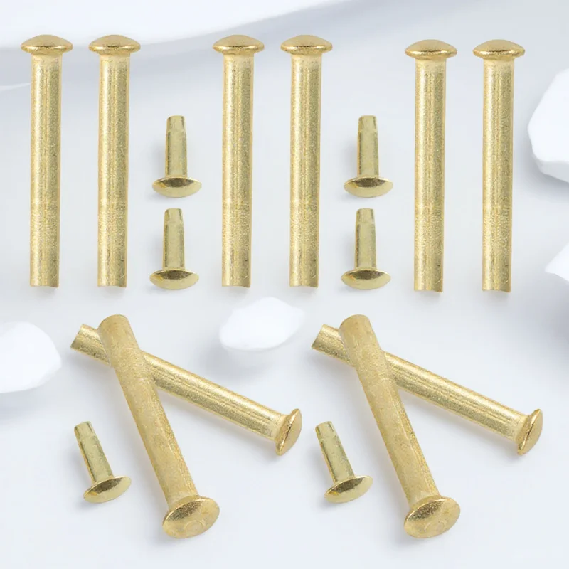 Kit de remaches plegables de acero inoxidable, tuercas de sujetadores de mano, accesorios de pines de conector Diy, piezas de accesorios plegables