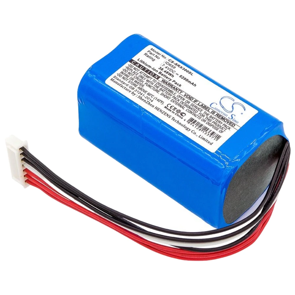 

Li-ion Speaker Battery for Sony, 7.4V, 5200mAh, Compatible Models: SRS-X30, SRS-XB3, SRS-XB30, SRS-XB43
