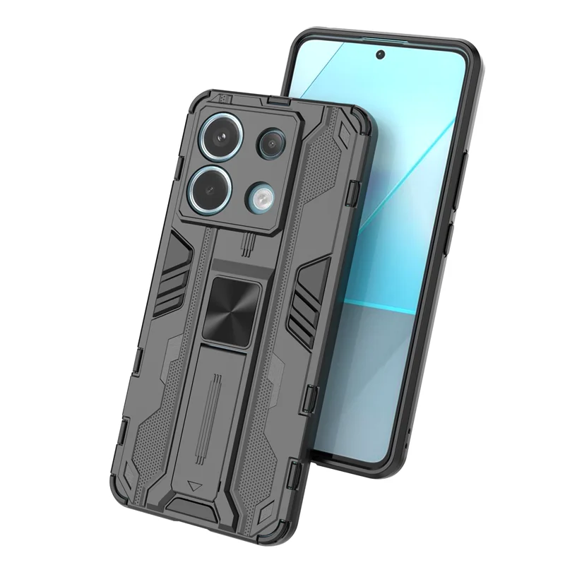 For Xiaomi Redmi Note 13 Pro Case Magnetic Car Holder Phone Case For Redmi Note 13 Pro Note 13 4G Shockproof Armor Back Cover