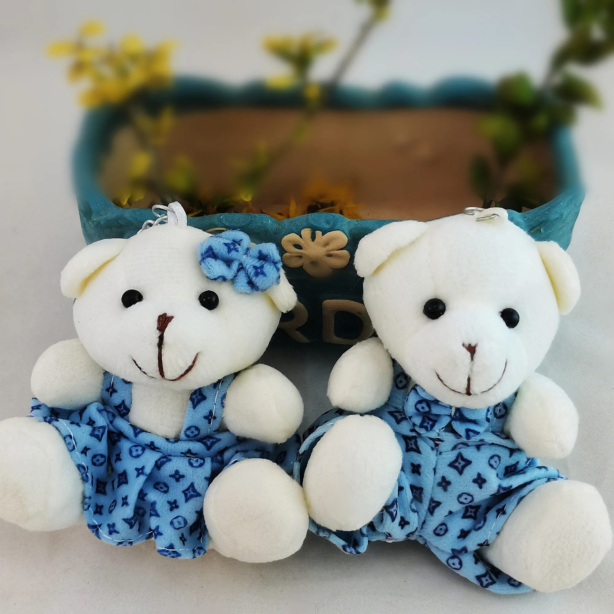 

Pair Couple Teddy Bears Dolls Plushier Bear Plush Gifts Plushes Wedding Toy Lovebear Marriage Ceremony Birthday Presents Toys