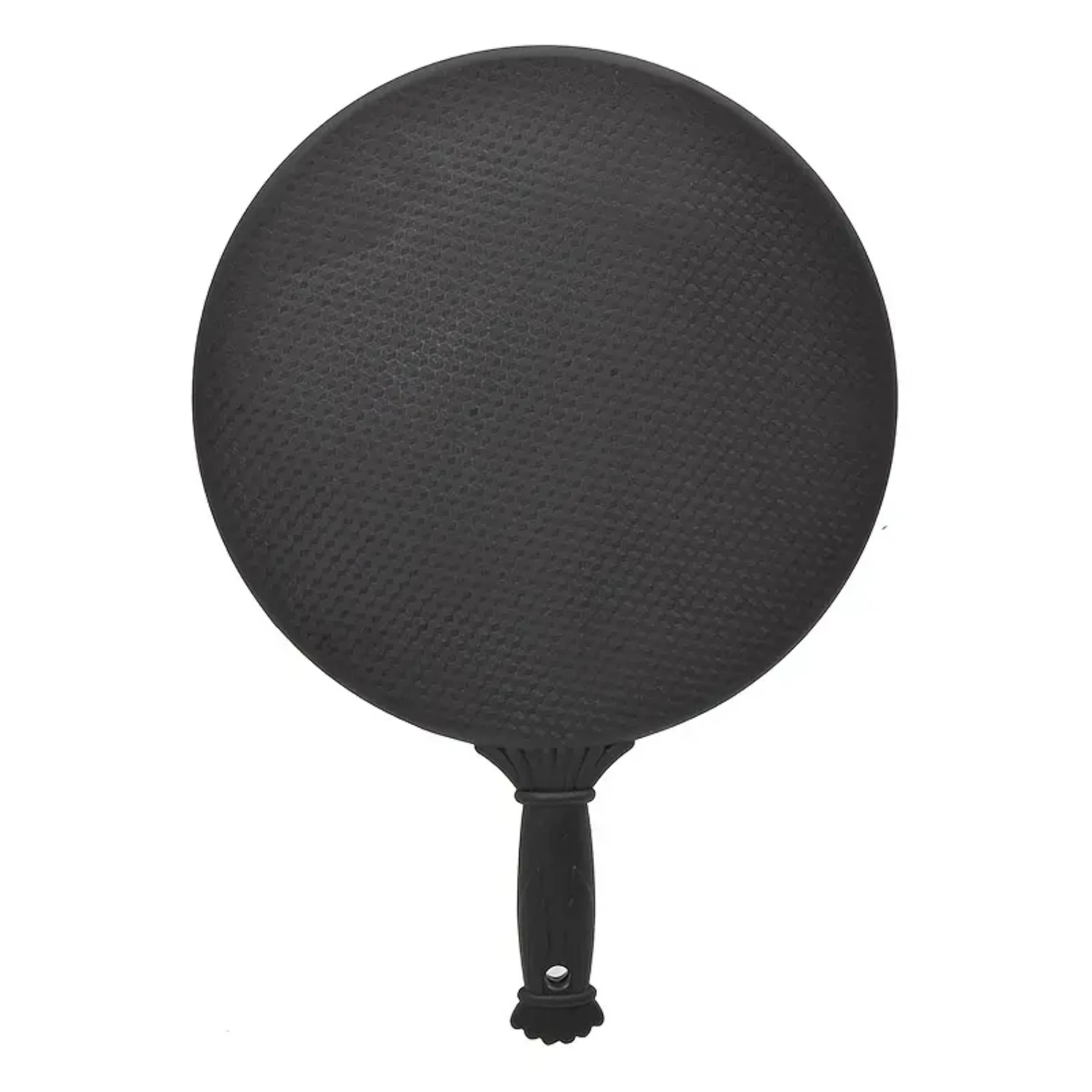 Kosmetikspiegel mit Kunststoffgriff, runder Modellierspiegel für den Friseursalon