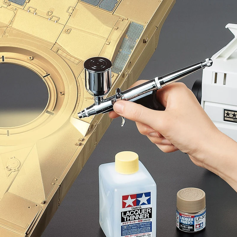 Tamiya สีแลคเกอร์สี LP-70 TO LP-83 (82170-82183) ขวดโหล10มล. ไนโตรสีน้ำมันชุดระบายสีแบบใช้วัสดุสิ้นเปลือง