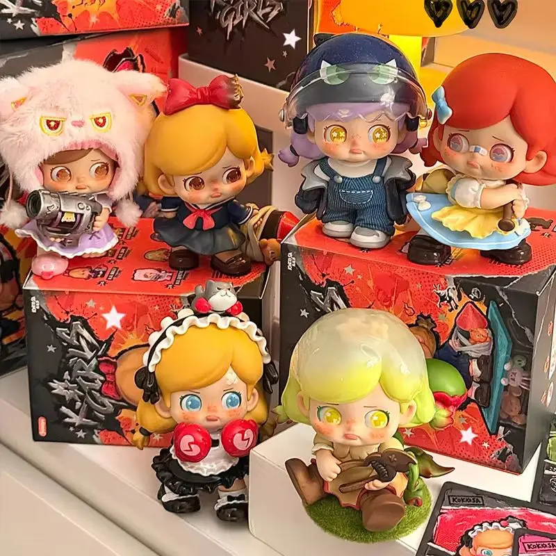 จโทยส์ โคโคซ่า ค.ศ. 2000 ของแท้ ตุ๊กตาบลายด์บ็อกซ์ รุ่นเก๋ไก๋ ของตกแต่งตั้งโต๊ะ ของสะสมน่ารัก ของขวัญวันเกิดสำหรับเด็กผู้หญิง