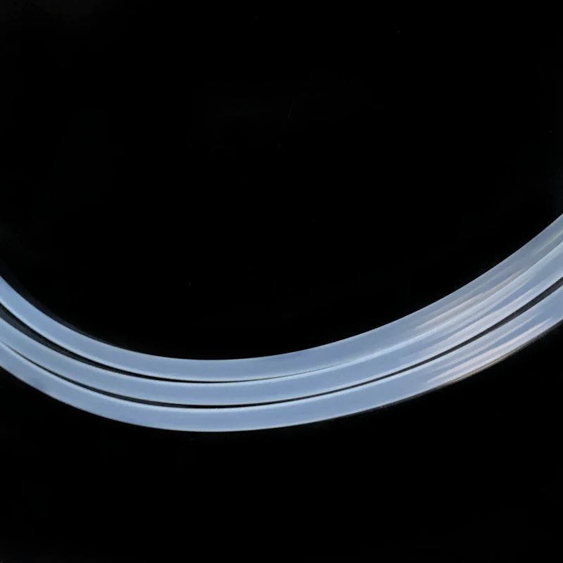 PTFE Rohr ID 0,8 1 1,5 1,6 2 2,5 3 4 5 6mm F46 PFA FEP Isoliert Schlauch Starren rohr Temperatur Korrosion Widerstand 600V