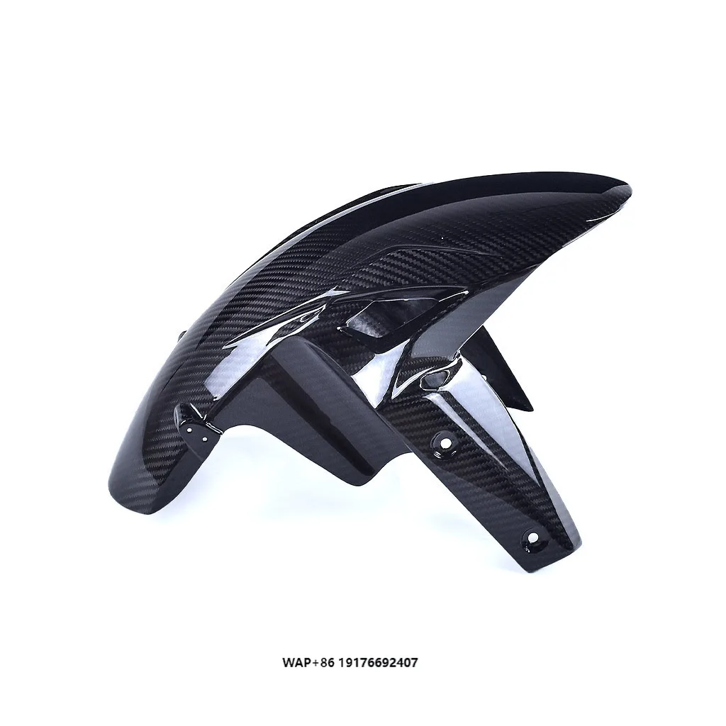 For ZX6R modified prepreg carbon fiber shell appearance parts complete set of accessories mudguard scald cover