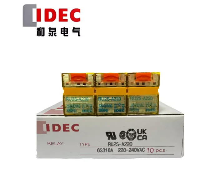 IDEC original genuine new Izumi Electric intermediate relay RU2S-A220 small 8-pin relay 10A