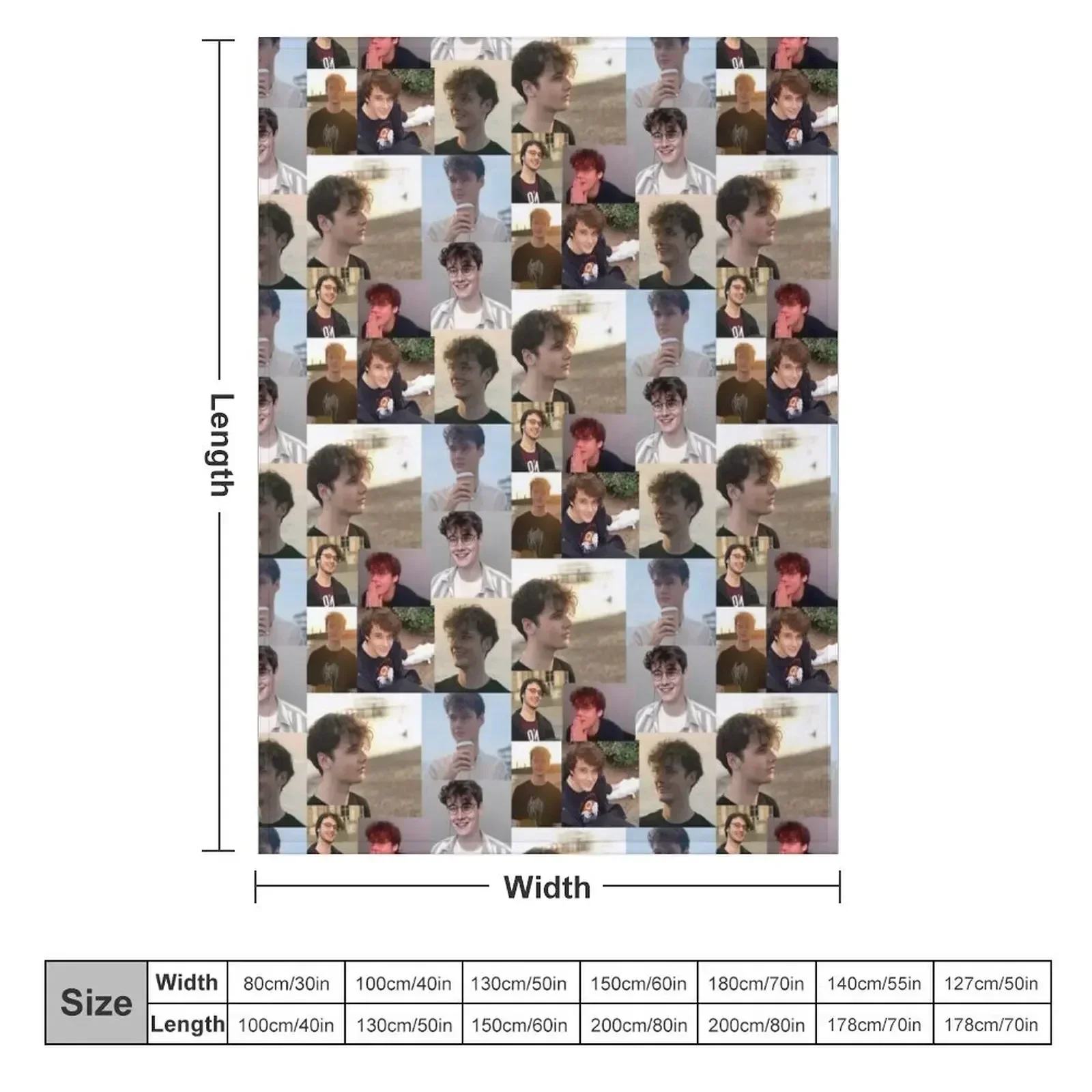 Wilbur Soot Throw Blanket Luxury Designer valentine gift ideas heavy to sleep Warm Decorative Sofa funny gift Blankets