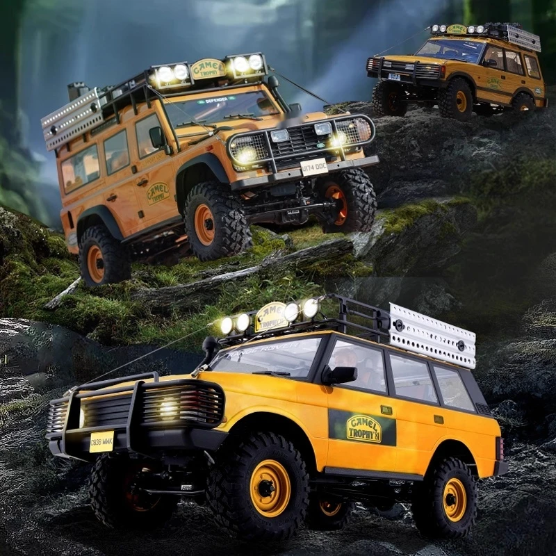 FMS 1/10 مقياس RC سيارة للأطفال التحكم عن بعد الكهربائية تسلق على الطرق الوعرة مركبة كوب الجمل FCX10RC نموذج هدية عيد ميلاد