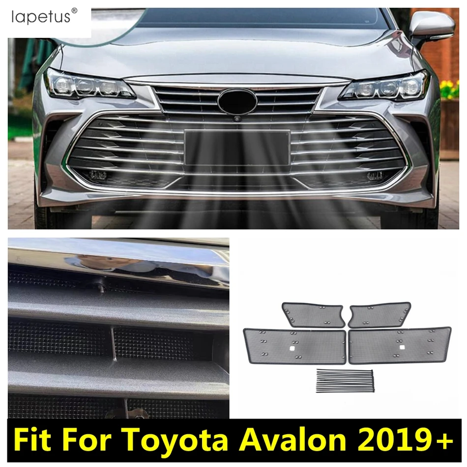 

Front Grille Insect Net Screening Insert Mesh Decoration Cover Trim For Toyota Avalon 2019 - 2022 Accessories Exterior Refit Kit